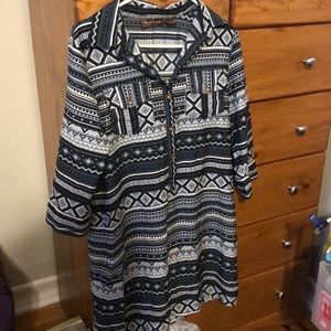 Pattern dress